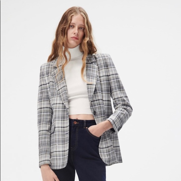 Zara Jackets & Blazers - Plaid blazer zara